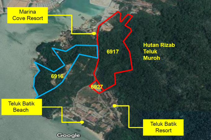 Teluk Batik, Perak – Seaside land suitable for resort residential development