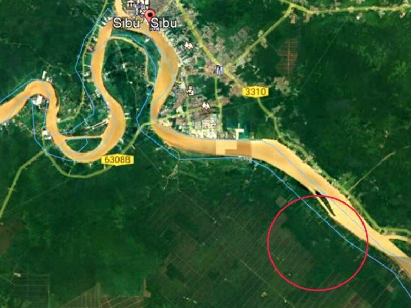Sibu, Sarawak – 72 acres Freehold Vacant Agriculture Land By The River